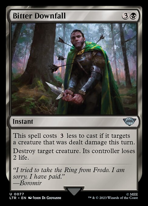 Bitter Downfall [Foil]