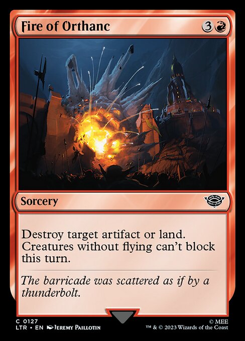 Fire of Orthanc [Foil]