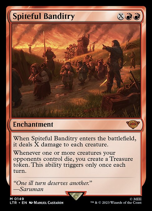 Spiteful Banditry [Foil]