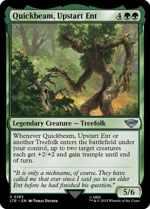 Quickbeam, Upstart Ent [Foil]