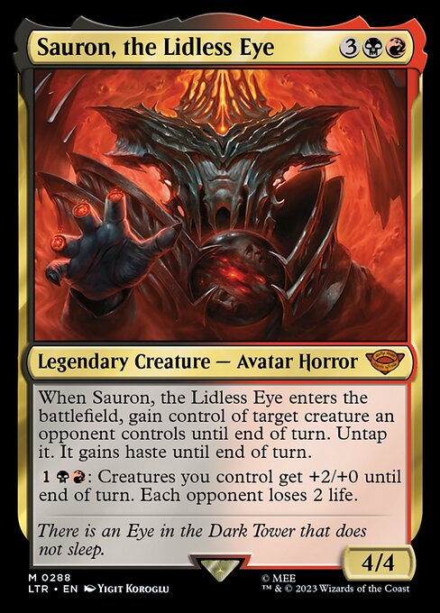 Sauron, the Lidless Eye [Foil]
