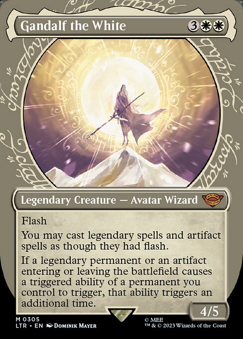 Gandalf the White [Ring Showcase]