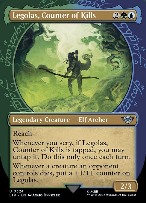 Legolas, Counter of Kills [Ring Showcase Foil]