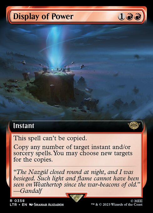 Display of Power [Extended Artwork Foil]