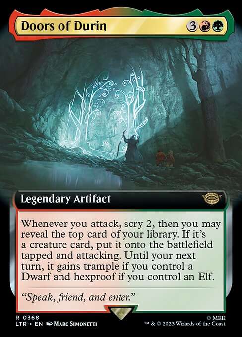 Doors of Durin [Extended Artwork Foil]