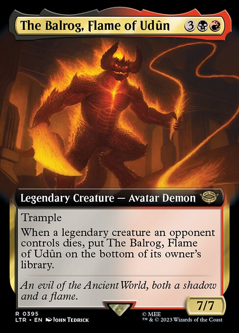 The Balrog, Flame of Udûn [Extended Artwork]