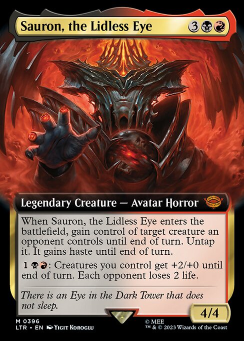 Sauron, the Lidless Eye [Extended Artwork]