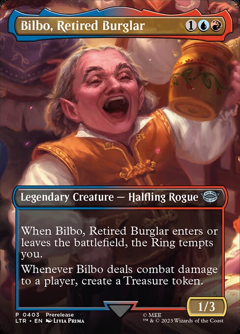 Bilbo, Retired Burglar [Borderless Scene Foil]