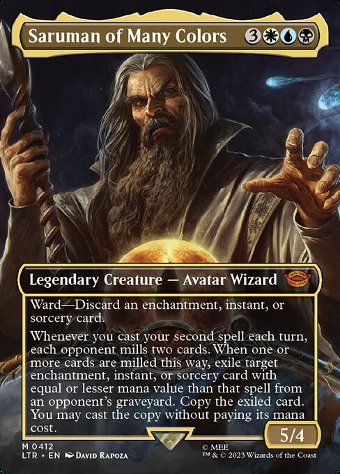 Saruman of Many Colors [Borderless Scene]