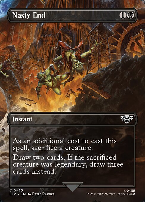 Nasty End [Borderless Scene Foil]