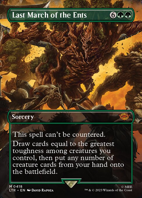 Last March of the Ents [Borderless Scene Foil]
