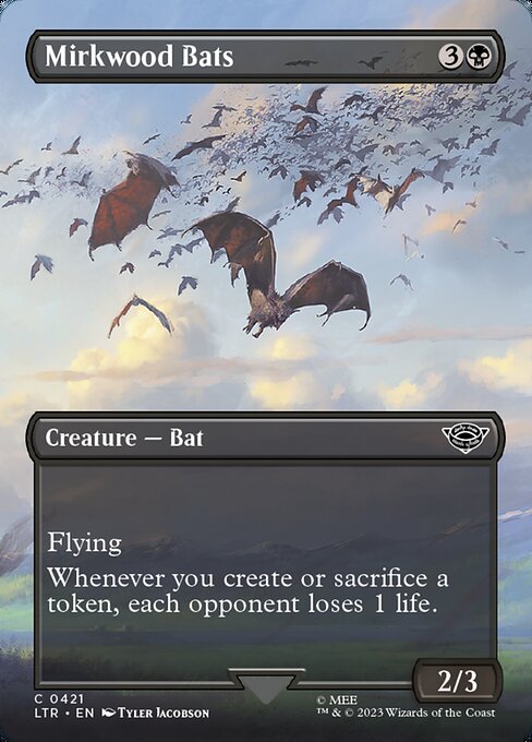 Mirkwood Bats [Borderless Scene]