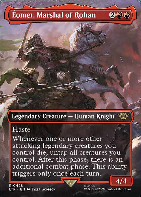 Éomer, Marshal of Rohan [Borderless Scene]