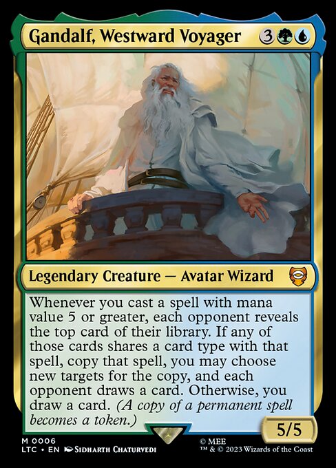 Gandalf, Westward Voyager [Foil]