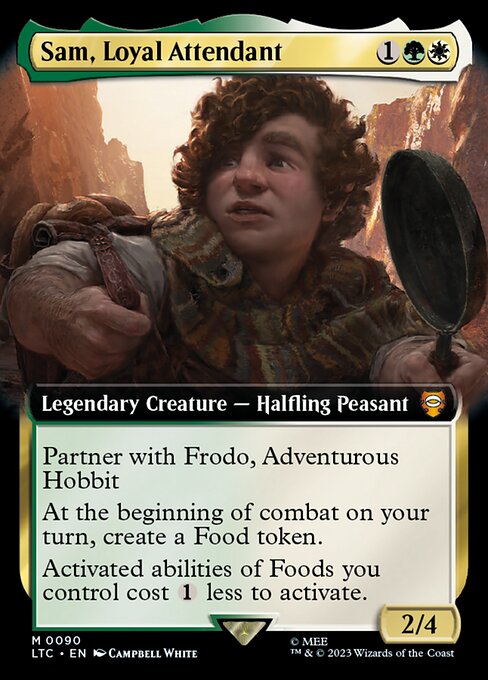 Sam, Loyal Attendant [Extended Artwork Foil]
