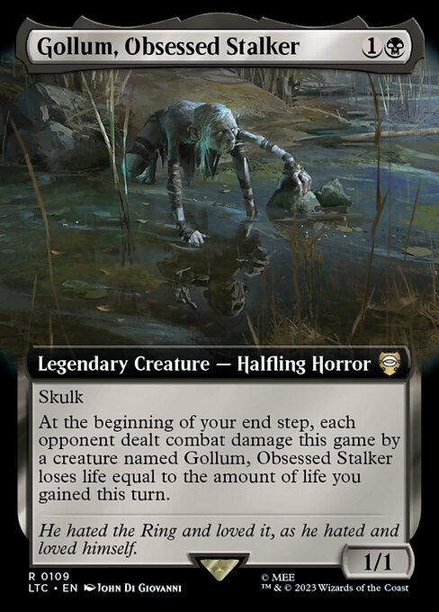 Gollum, Obsessed Stalker [Extended Artwork]