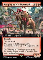 Rampaging War Mammoth [Extended Artwork]