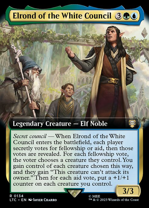 Elrond of the White Council [Extended Artwork]