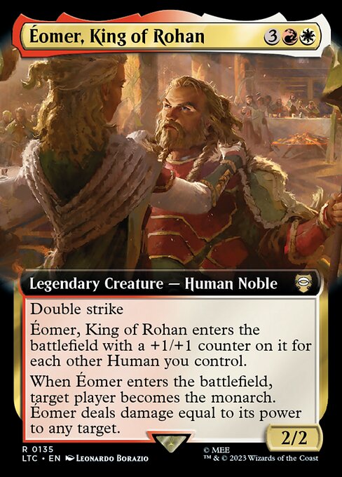 Éomer, King of Rohan [Extended Artwork Foil]