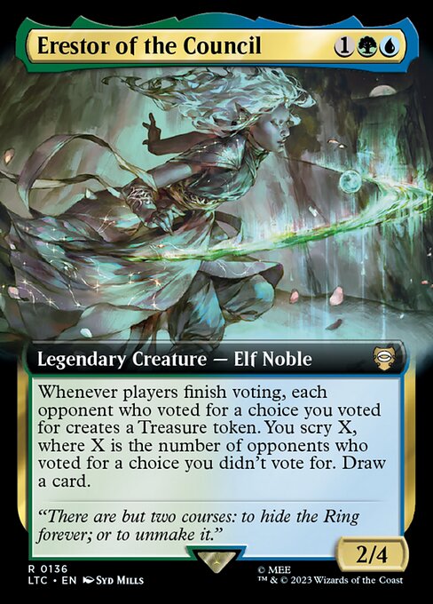 Erestor of the Council [Extended Artwork]