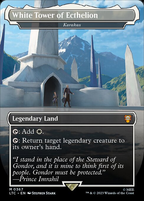 White Tower of Ecthelion (Karakas) [Borderless]