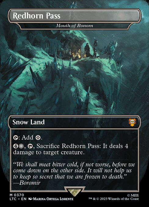 Redhorn Pass (Mouth of Ronom) [Borderless]