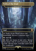 Paths of the Dead (Cavern of Souls) [Borderless Surge Foil]