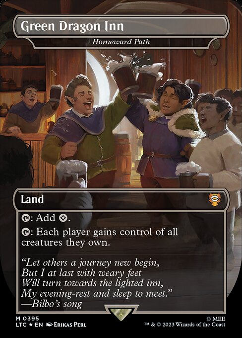 Green Dragon Inn (Homeward Path) [Borderless Surge Foil]