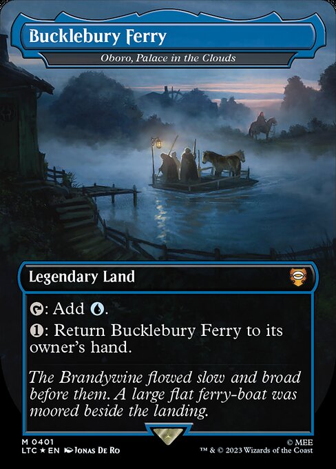Bucklebury Ferry (Oboro, Palace in the Clouds) [Borderless Surge Foil]