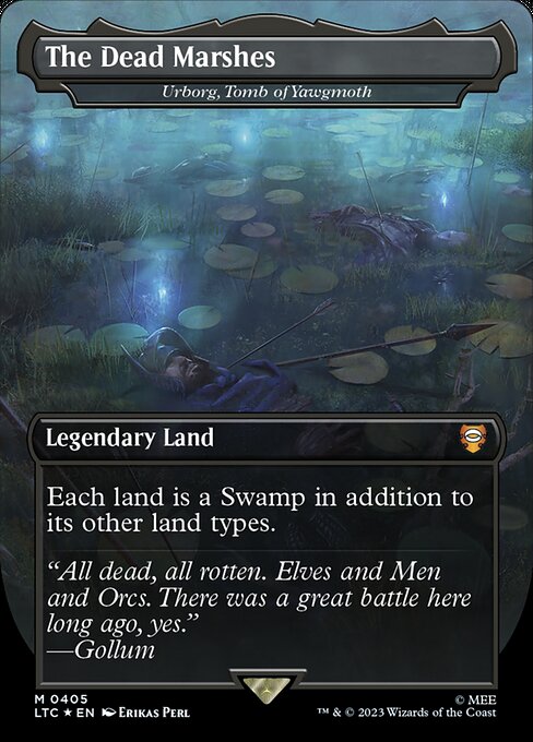 The Dead Marshes (Urborg, Tomb of Yawgmoth) [Borderless Surge Foil]