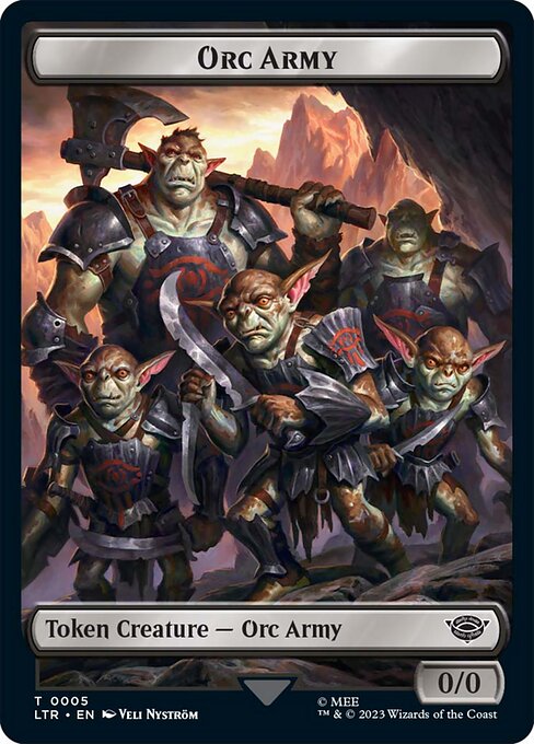 Orc Army Token TLTR