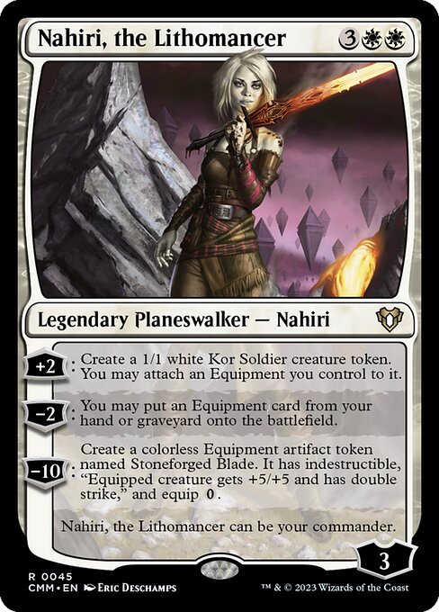 Nahiri, the Lithomancer [Foil]