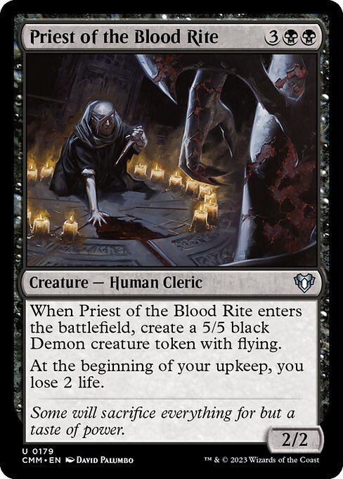 Priest of the Blood Rite [Foil]