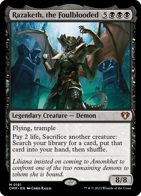 Razaketh, the Foulblooded [Foil]