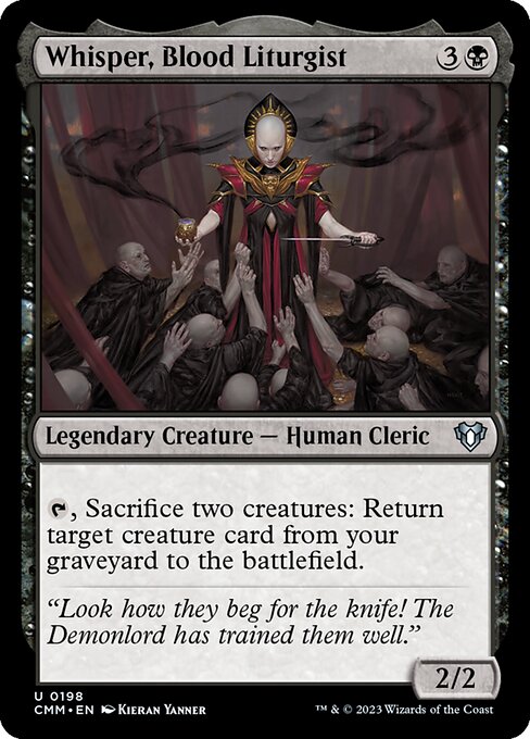 Whisper, Blood Liturgist [Foil]