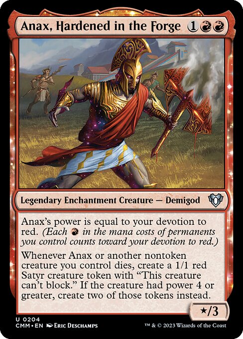 Anax, Hardened in the Forge [Foil]