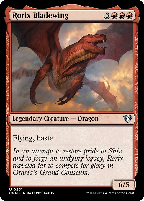 Rorix Bladewing [Foil]