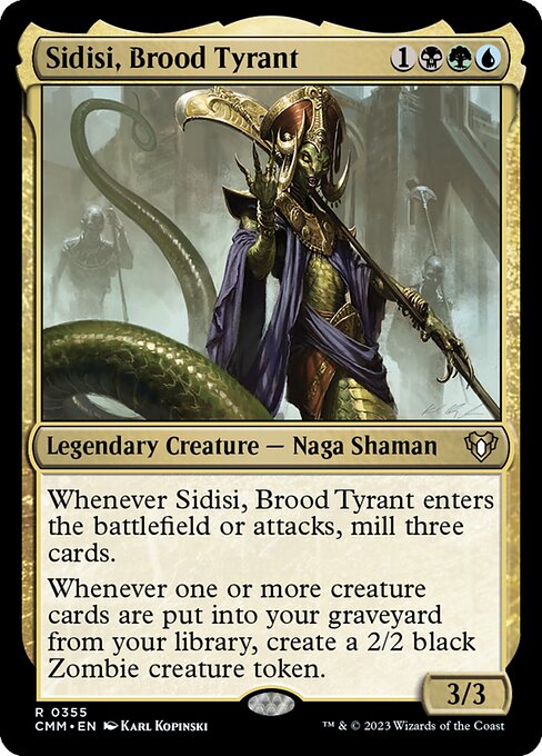 Sidisi, Brood Tyrant [Foil]