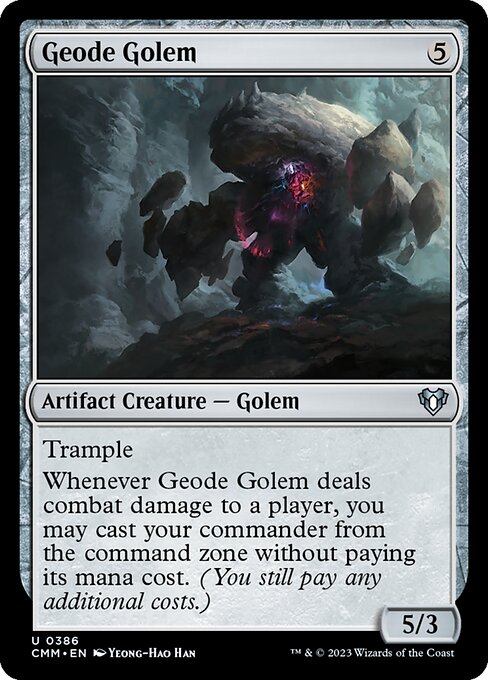 Geode Golem [Foil]