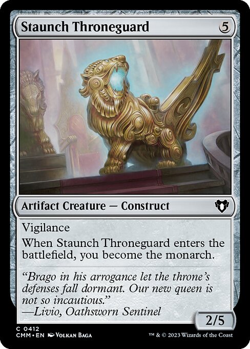 Staunch Throneguard [Foil]