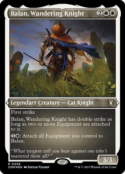 Balan, Wandering Knight [Etched Foil]