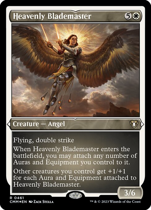 Heavenly Blademaster [Etched Foil]