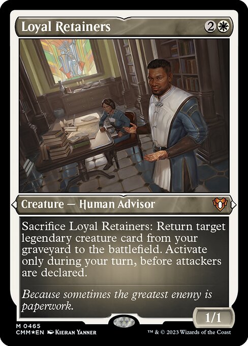 Loyal Retainers [Etched Foil]