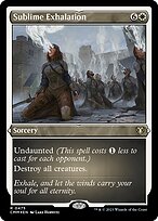 Sublime Exhalation [Etched Foil]
