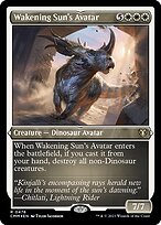 Wakening Sun's Avatar [Etched Foil]