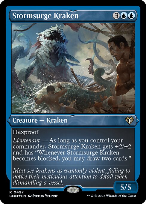 Stormsurge Kraken [Etched Foil]