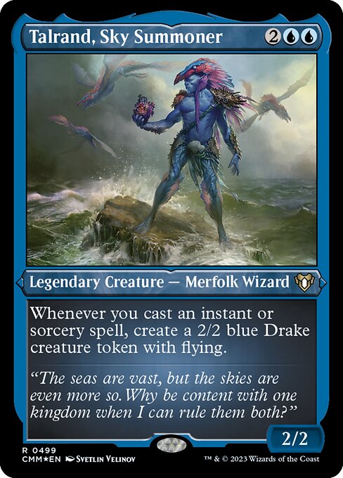 Talrand, Sky Summoner [Etched Foil]