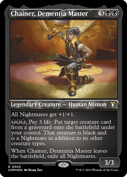 Chainer, Dementia Master [Etched Foil]
