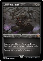 Demonic Tutor [Etched Foil]