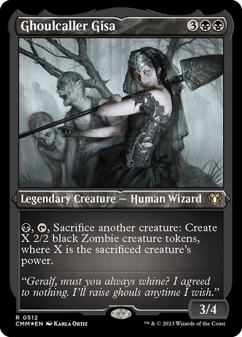 Ghoulcaller Gisa [Etched Foil]